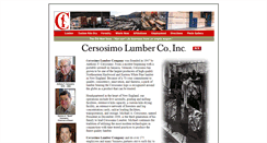 Desktop Screenshot of cersosimolumber.com