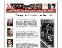 Tablet Screenshot of cersosimolumber.com